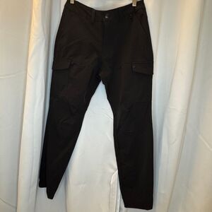 G-Fried Denim Black Cargo Jogger Pants Stretch Casual Streetwear‎ 30x30